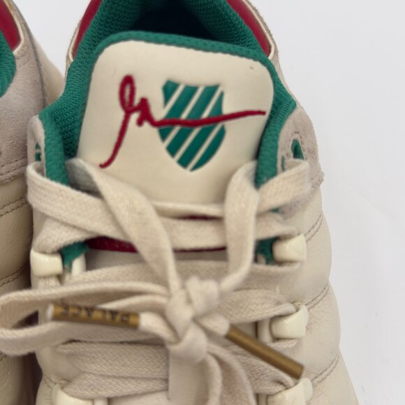 K-Swiss Gary Vee 004 Limited Edition Shoe Palace X  SP 25 White Leather Size 9.5 - Picture 2 of 10